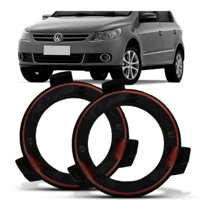 Par Adaptador Xenon/Led H7 Gol, Voyage, Saveiro G5 e G7, Honda cr-v, Astra e Zafira