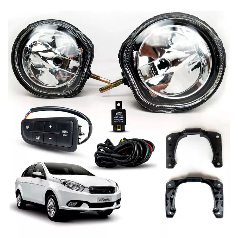 Kit Farol Milha Grand Siena 2012 2013 2014 2015 2016 2017