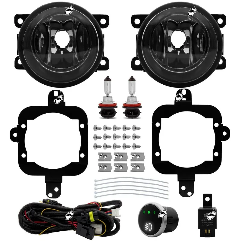 Kit Farol Milha Neblina Basalt 2024 Em Diante Botão