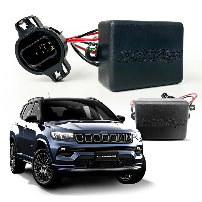 Par Canceller Para Lâmpadas Led drl Jeep Compass Shocklight
