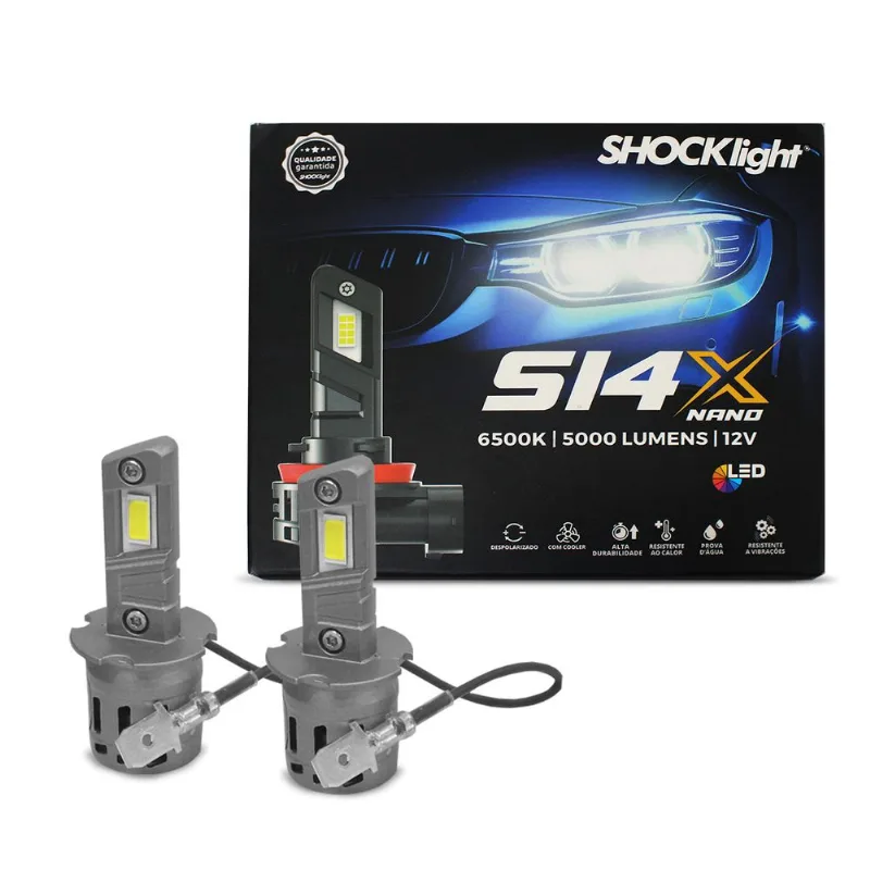 Kit Lâmpadas LED H3