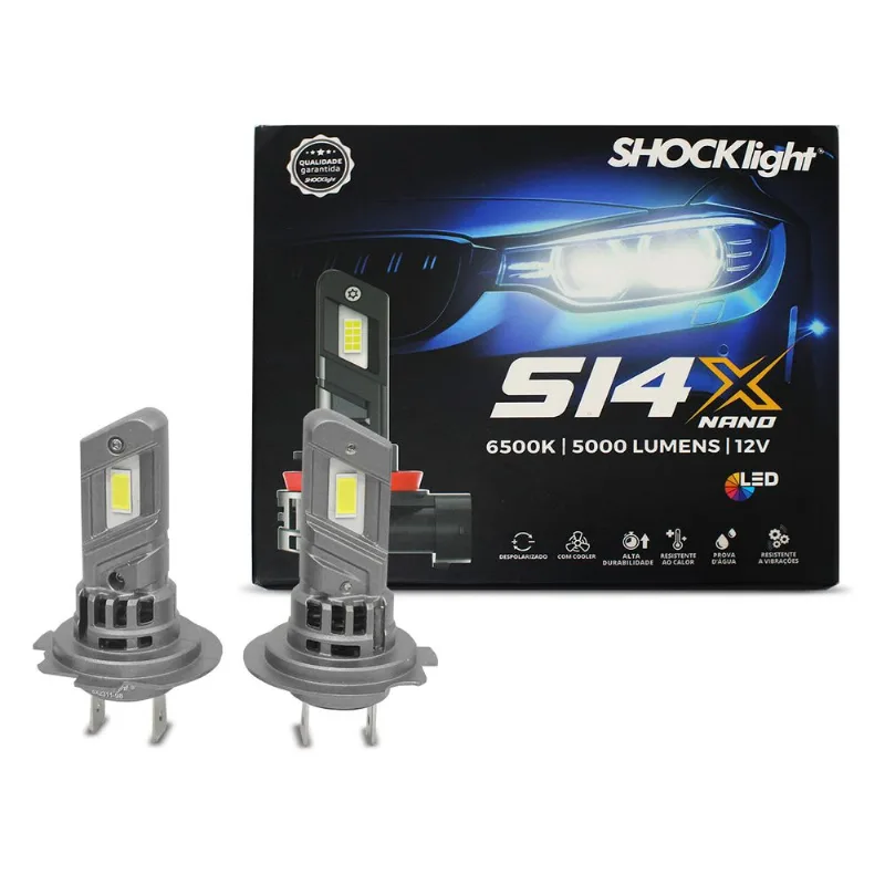 Kit Lâmpadas LED H7