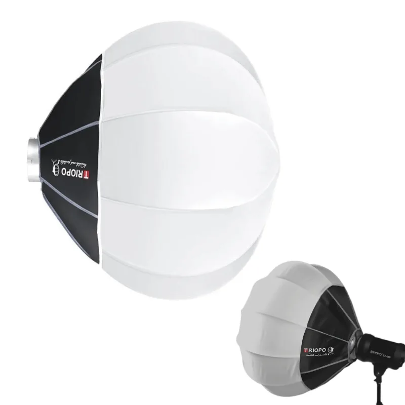Softbox Triopo Kq85 Balão Chinês Lanterna 85cm Montagem Bowens