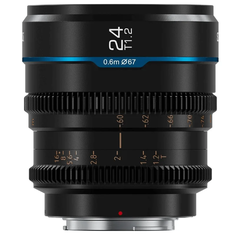 Lente Sirui 24mm T1.2 S35 Cine Night Walker FujiFilm X