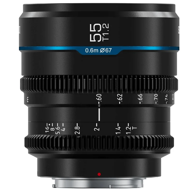 Lente Sirui 55mm T1.2 S35 Cine Night Walker FujiFilm X