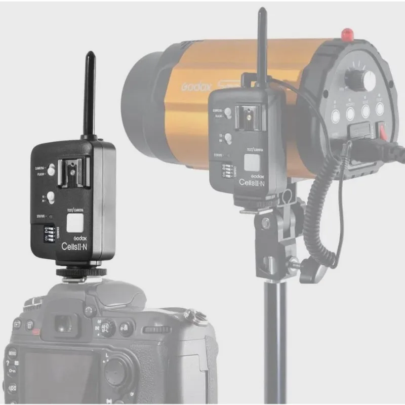 Rádio Flash Godox Cells ii-n Alta Velocidade Nikon i-TTL