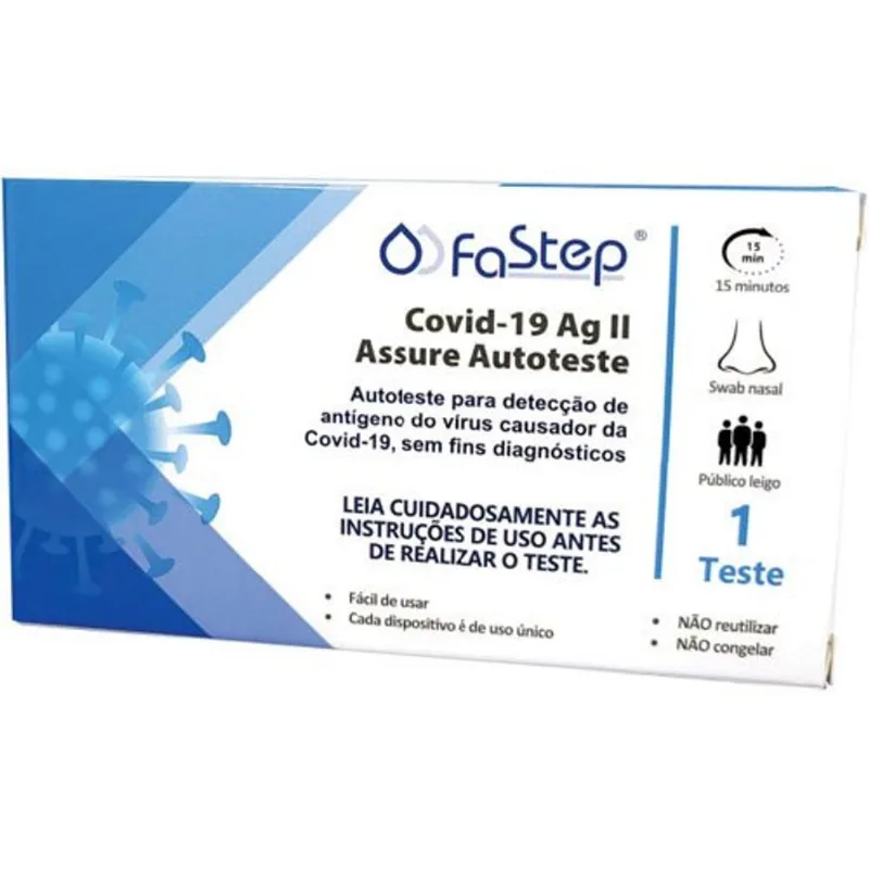 Kit Autoteste Para Covid-19 Ag II 1 Unidade Assure Fastep