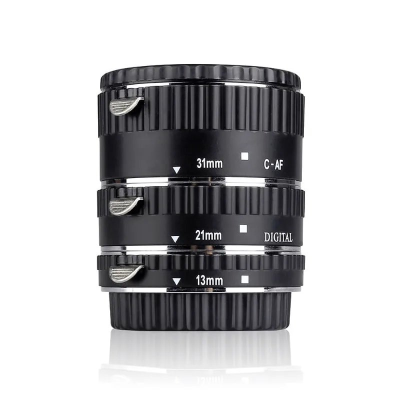Tubos de Extensão Macro Meike 13mm, 21mm e 31mm af Auto Foco para Canon