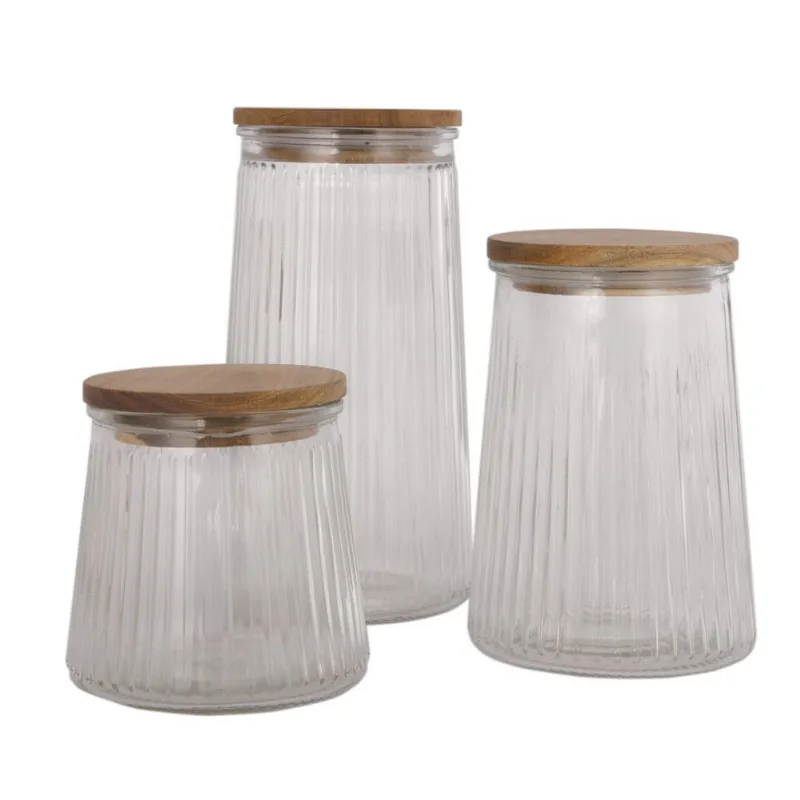 Conjunto de Potes Raye 3 Peças