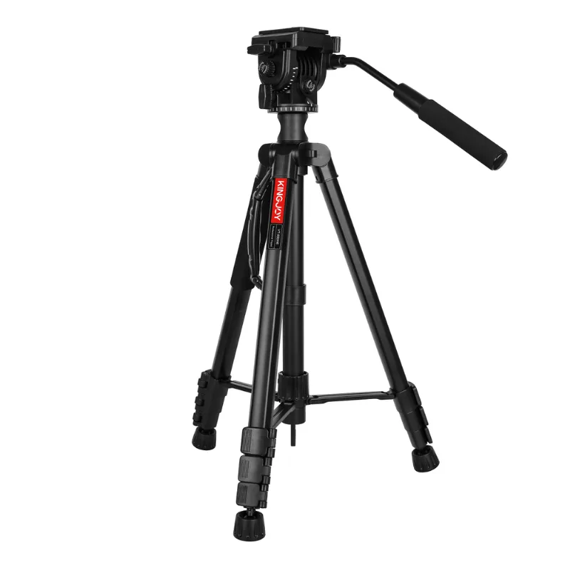 Tripé Multifuncional Kingjoy Vt-890h6 Coluna Transversal Com Cabeça De Vídeo