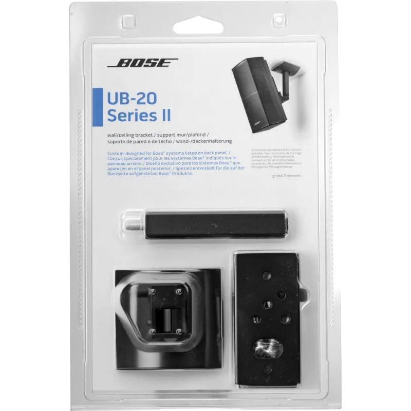 Bose Ub-20 Series Ii Suporte De Parede E Teto Preto