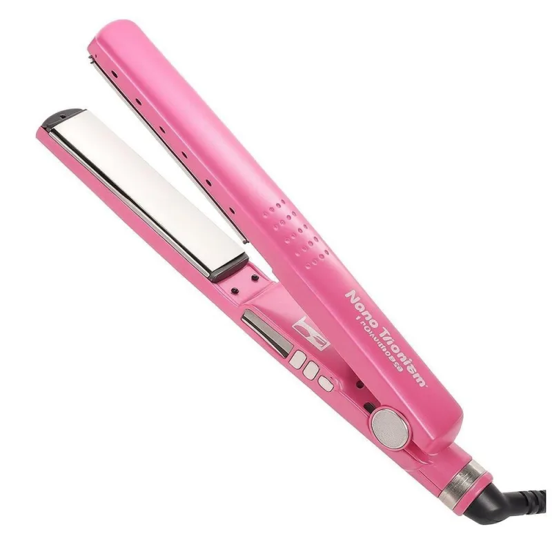 Chapinha Alisadora Titanium Placas Titânio 230°C Infravermelha Rosa Aquilae Bivolt - OUTRAS - Casa E Construção
