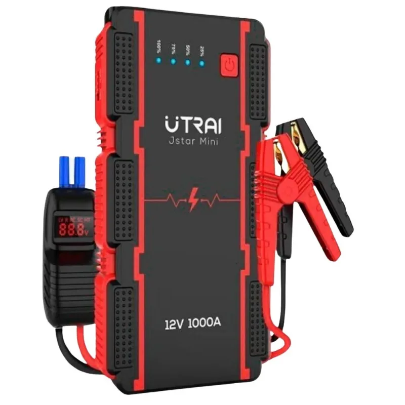 Auxiliar De Partida Portátil 12v 1000a Carregador De Bateria