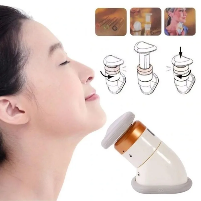 Massageador para Pescoço e Queixo Utibom Neckline Slimmer Redutor de Papada com 3 Molas