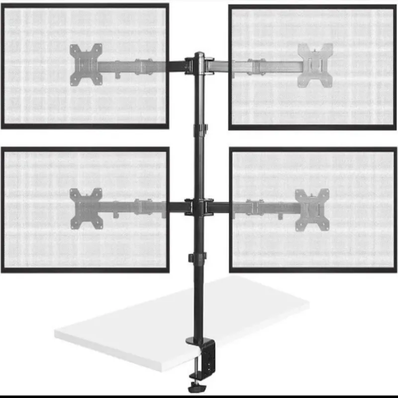 Suporte 4 Monitores Articulado Gamer Trade Estúdio Podcast - OUTRAS - Informática