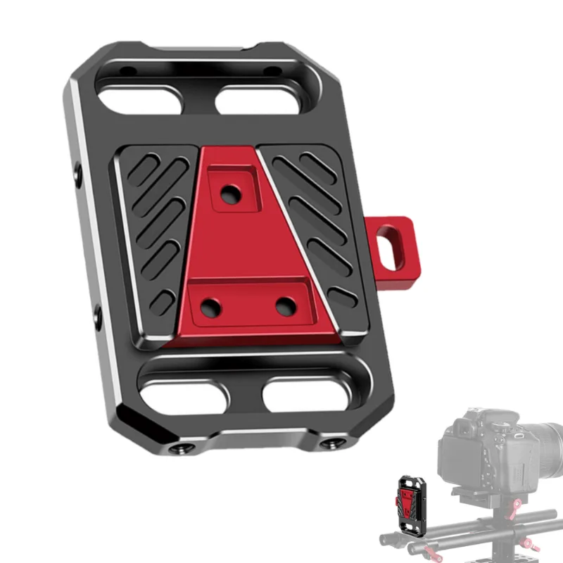 Suporte De Bateria V-mount C-2 Mini Plate V-lock Liberação Rápida