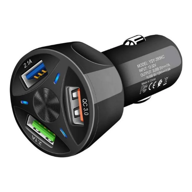 Carregador Automotivo Power Quick Charge 3.0 55w + Pd 220w