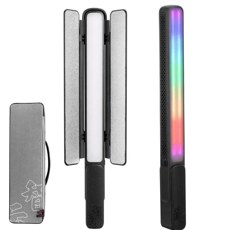 Bastão Luz Led Zhiyun FIVERAY F100 Standard Light Stick 100W RGB com Barndoor e Bateria Interna (Preto)
