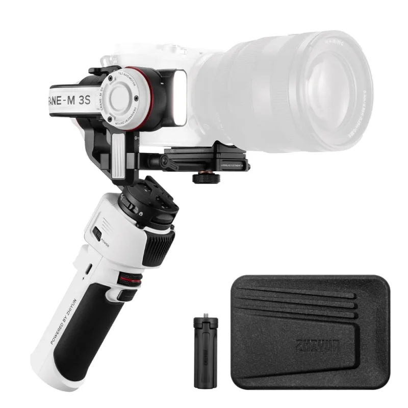 Estabilizador Gimbal Zhiyun Crane-M3 S Portátil Standard para Câmeras Mirrorless e Compactas - Zhiyun - áudio E Vídeo