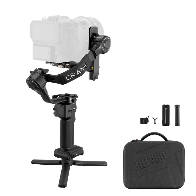 Estabilizador Gimbal Zhiyun Crane 4 Standard para Câmeras dslr e Mirrorless - Zhiyun - áudio E Vídeo