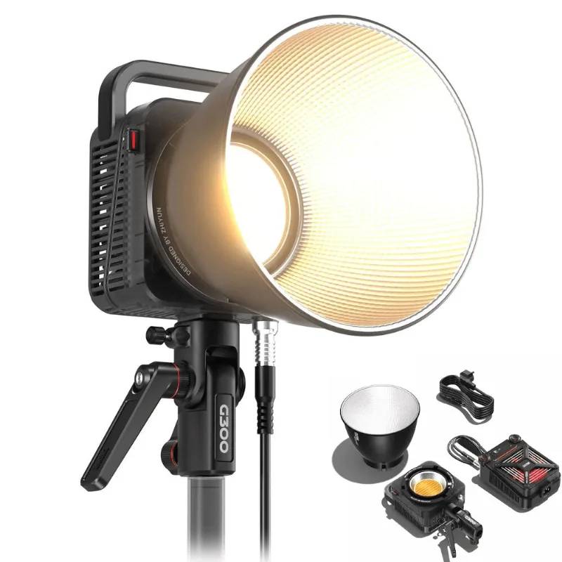 Iluminador LED Zhiyun Molus G300 COB Monolight Bi-Color 300W Bowens (Bivolt)