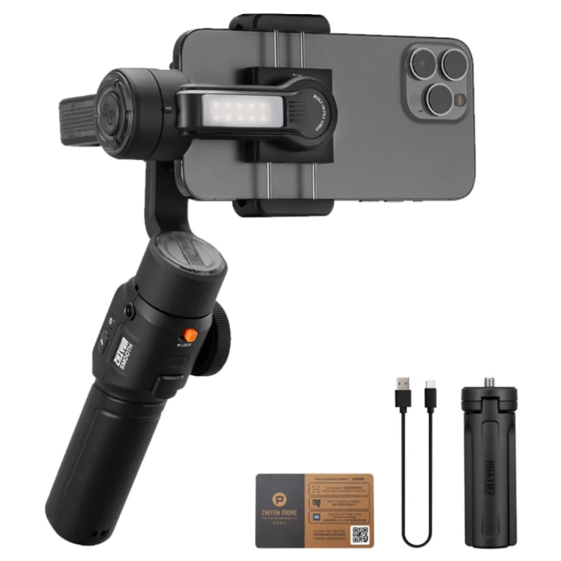 Estabilizador Gimbal Zhiyun Smooth-5S AI Standard para Smartphones (Preto)