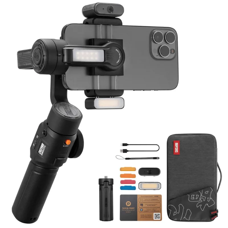 Estabilizador Gimbal Zhiyun Smooth-5S AI Pro para Smartphones (Preto)