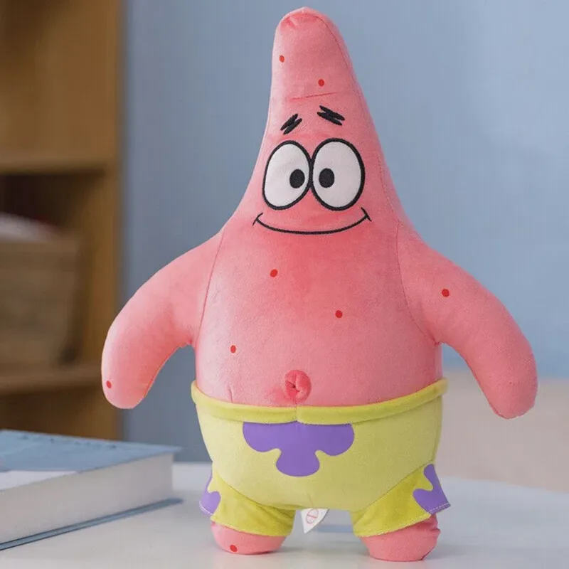 Pelúcia Bob Esponja Patrick 38cm Oficial Licenciado