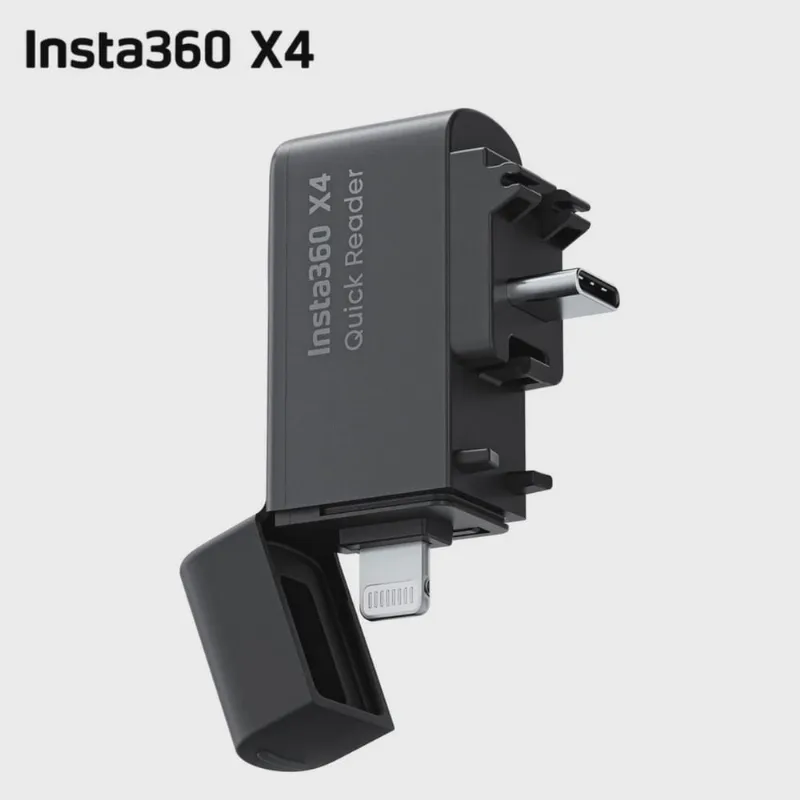 Leitor Quick Reader microSD Insta360 Original para Insta360 X4