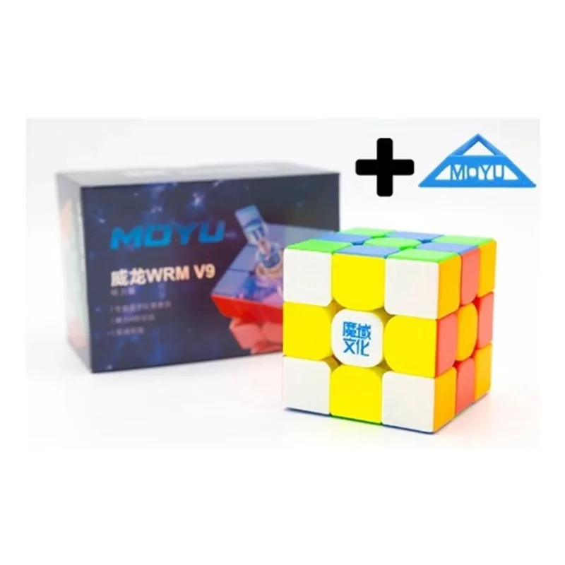Cubo Mágico Moyu 3x3 Wrm V9 3x3 Magnético Profissional