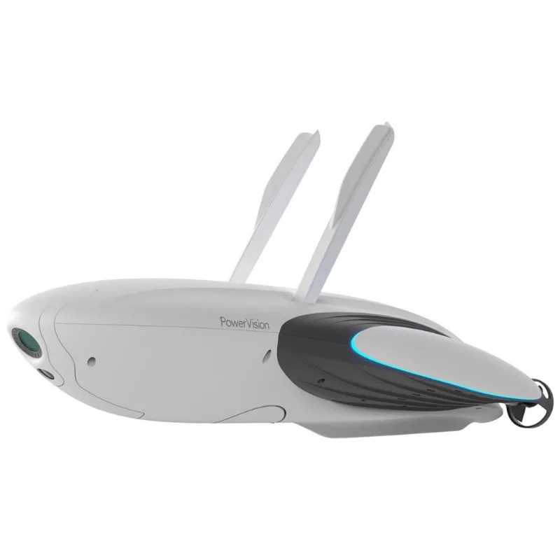 Drone Aquatico Inteligente Com Camera 4k Uhd, Video E Luz Led, Powervision, Branco