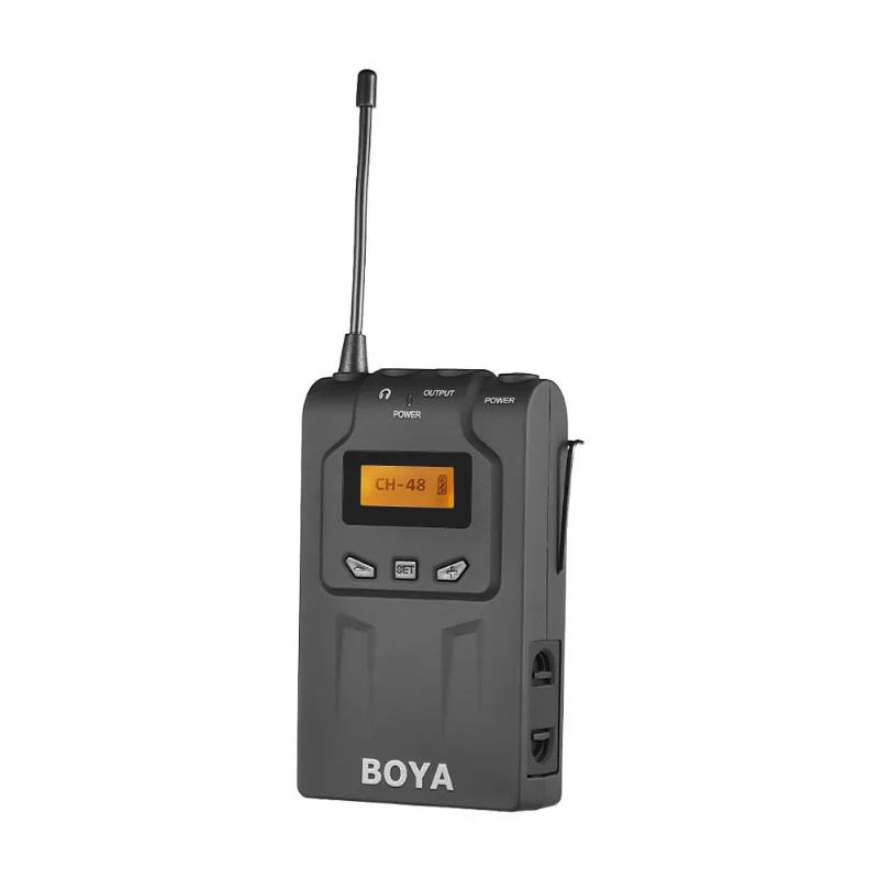 Receptor Boya BY-WM6R Wireless uhf para Sistema de Microfone Sem Fio