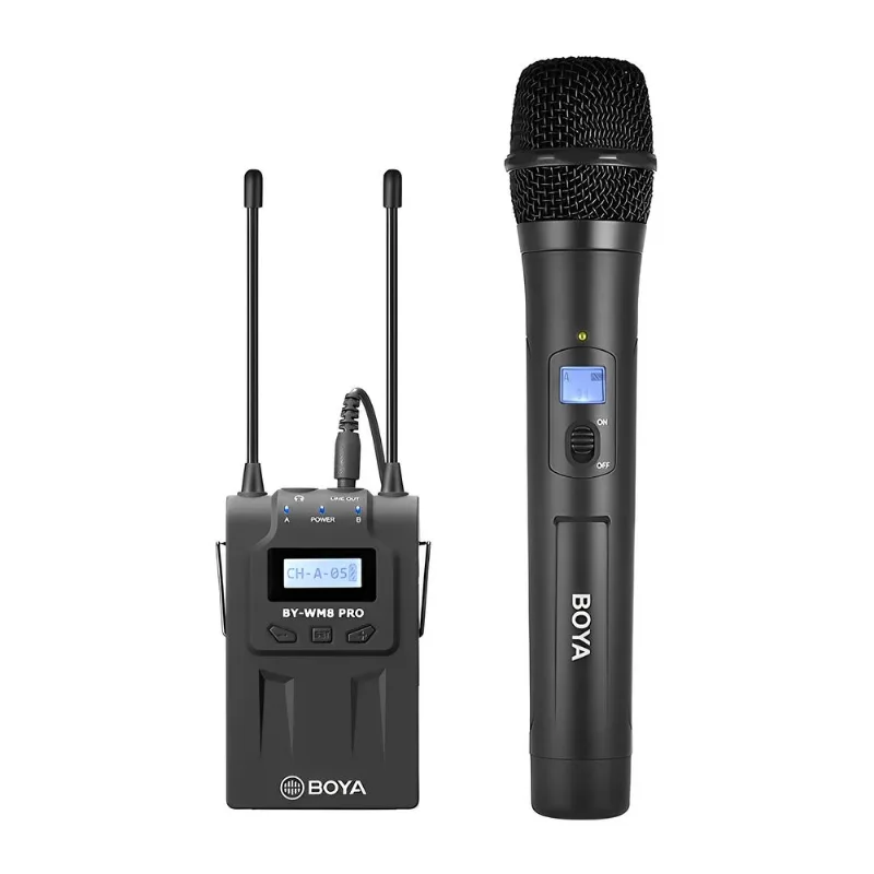 Sistema De Microfone Sem Fio By-wm8 Pro-k3 Boya