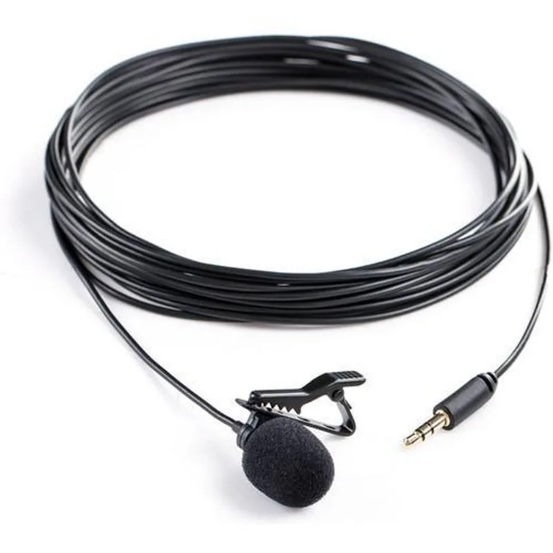 Microfone Saramonic Sr-xlm1 Omnidirectional Lavalier 3.5mm