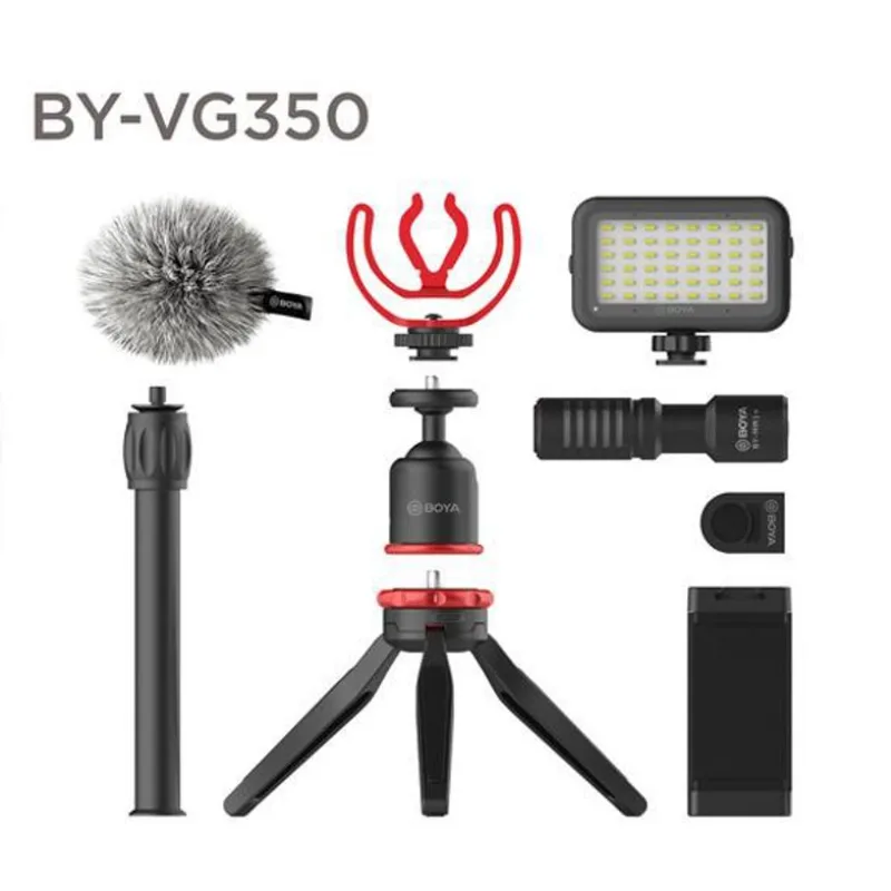 Kit De Vídeo Universal Ultimate P Smartphone Boya By-vg350