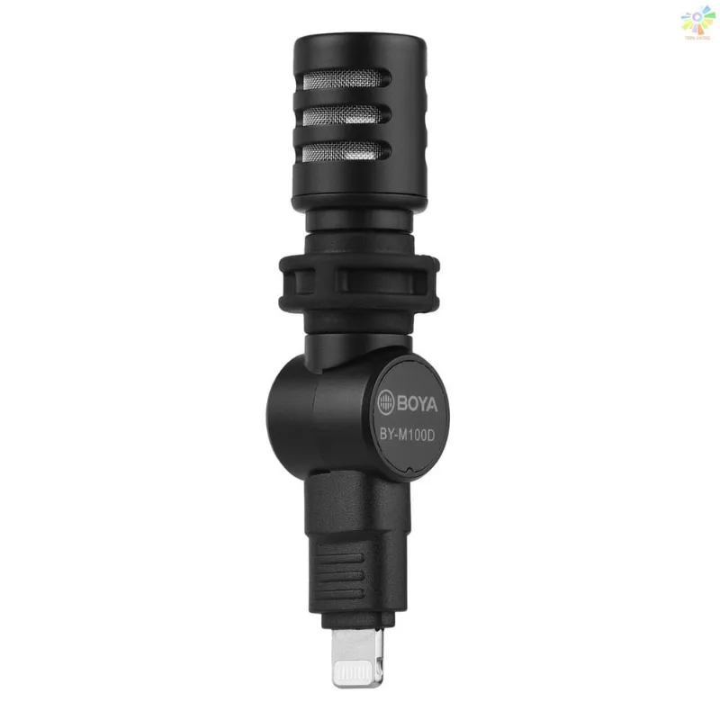 Microfone Boya By-M100D Condensador Smartphone Lightning ios