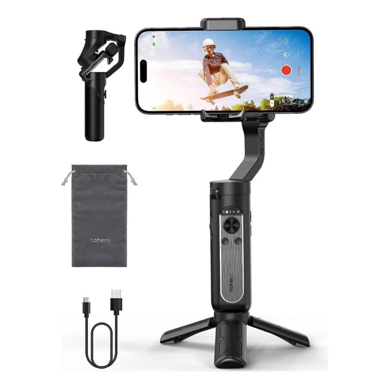 Estabilizador Hohem iSteady X - Celular e Câmera 3 Eixos