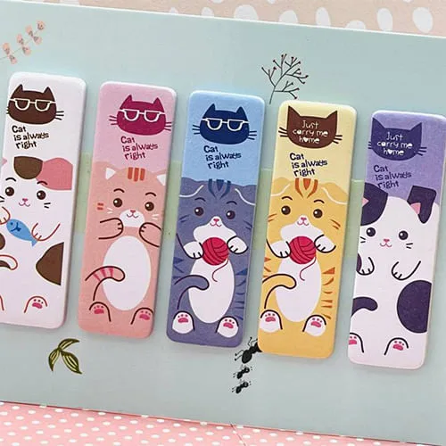 Marcador De Página Adesivo Pets Cães E Gatos - LC - Presentes