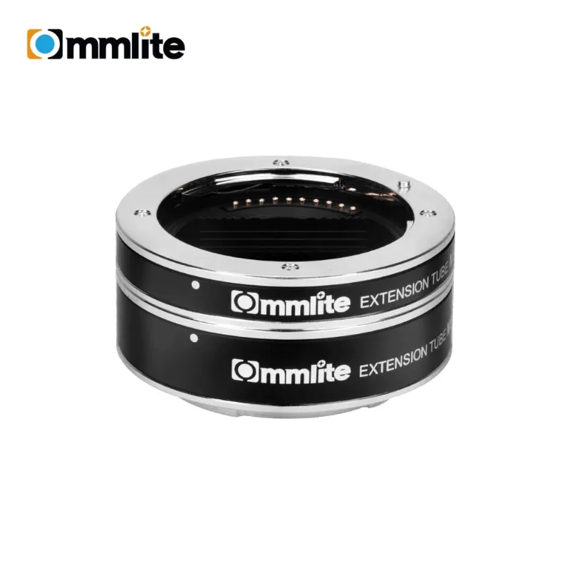 Tubo Extensor Macro Commlite cm-met-e 10mm e 16mm para Sony E-Mount Mirrorless