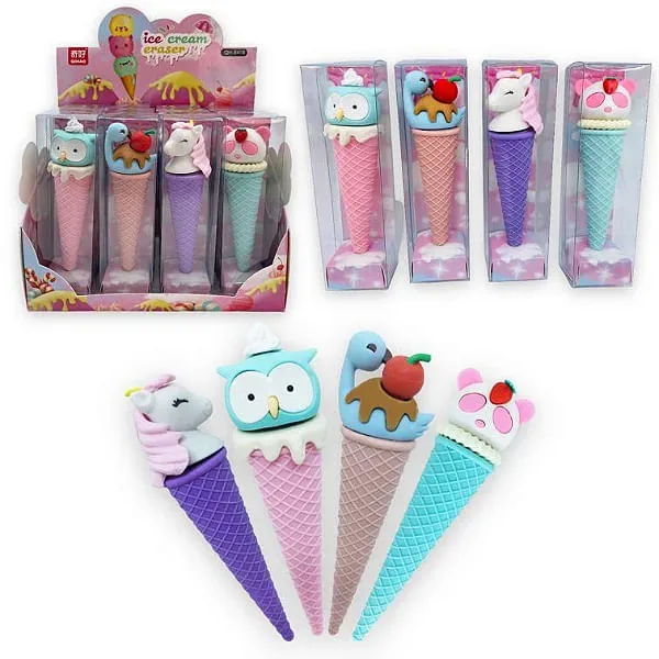 Borracha Casquinha Ice Cream Eraser - LC