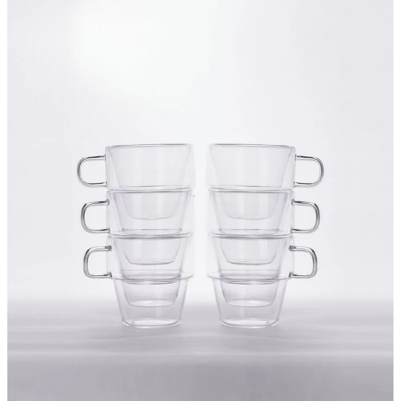 Conjunto de Xícaras para Café Stack 6 Peças