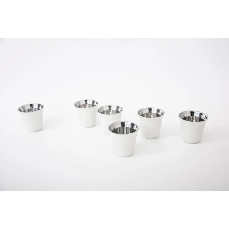 Conjunto Copos Café Inox Member's Mark 80ml 6 Peças