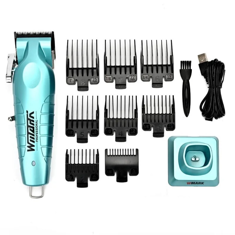 Maquina Wmark Corte Cabelo ng 133 Profissional Azul