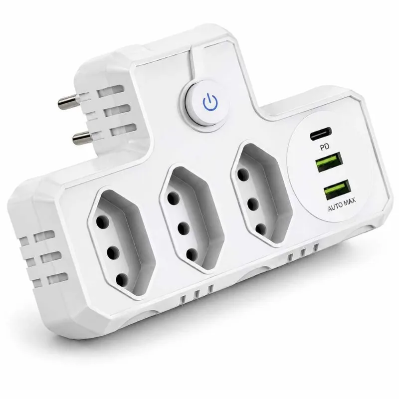 Socket de Conversão com USB e USB-C PD – Auto Max 10A