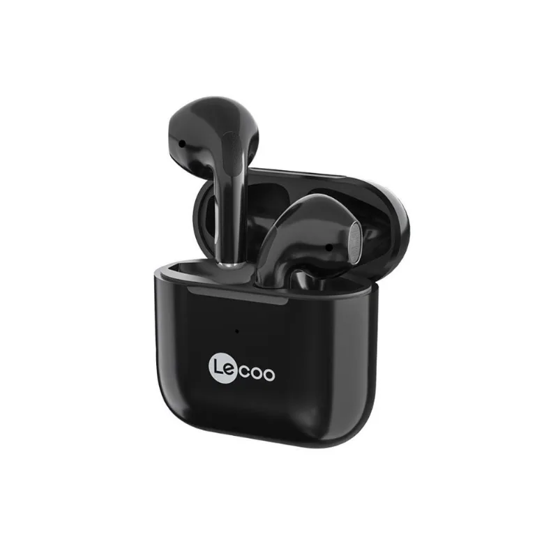 Fone De Ouvido Bluetooth Lecoo Tws - Com Microfone - Preto - Ew310bk