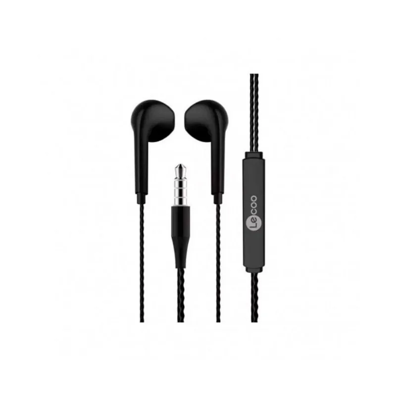 Fone De Ouvido Intra Eh104 Preto Lecoo - OUTRAS