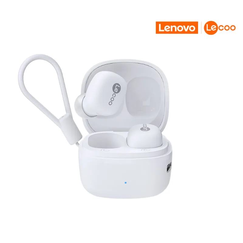 Fone De Ouvido Bluetooth Lecoo Ew301wh Tws - Branco