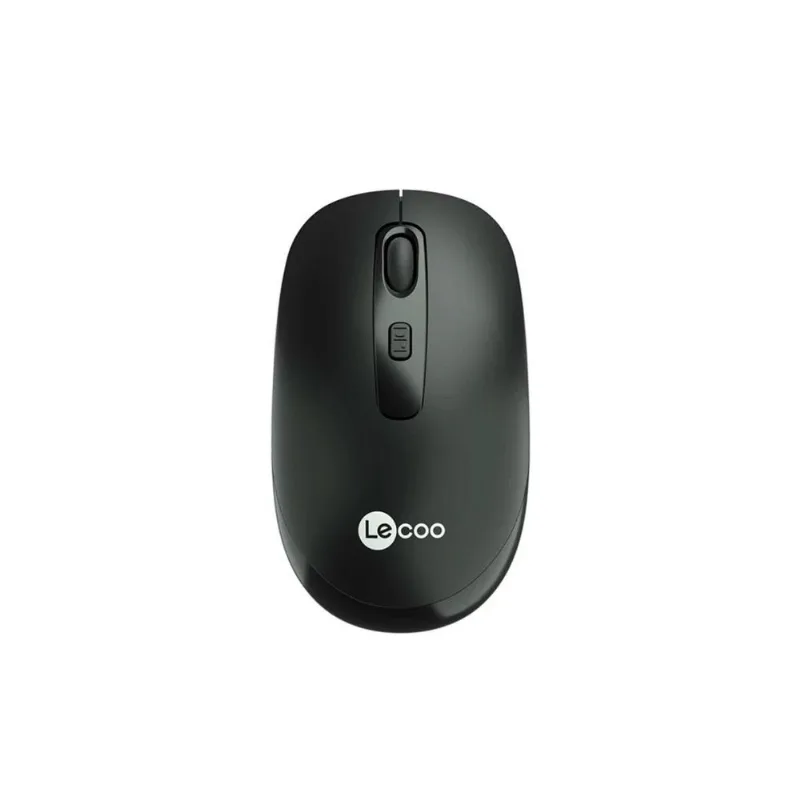 Mouse Sem Fio Lecoo Ws205 - 2.4ghz - 1600dpi - Preto