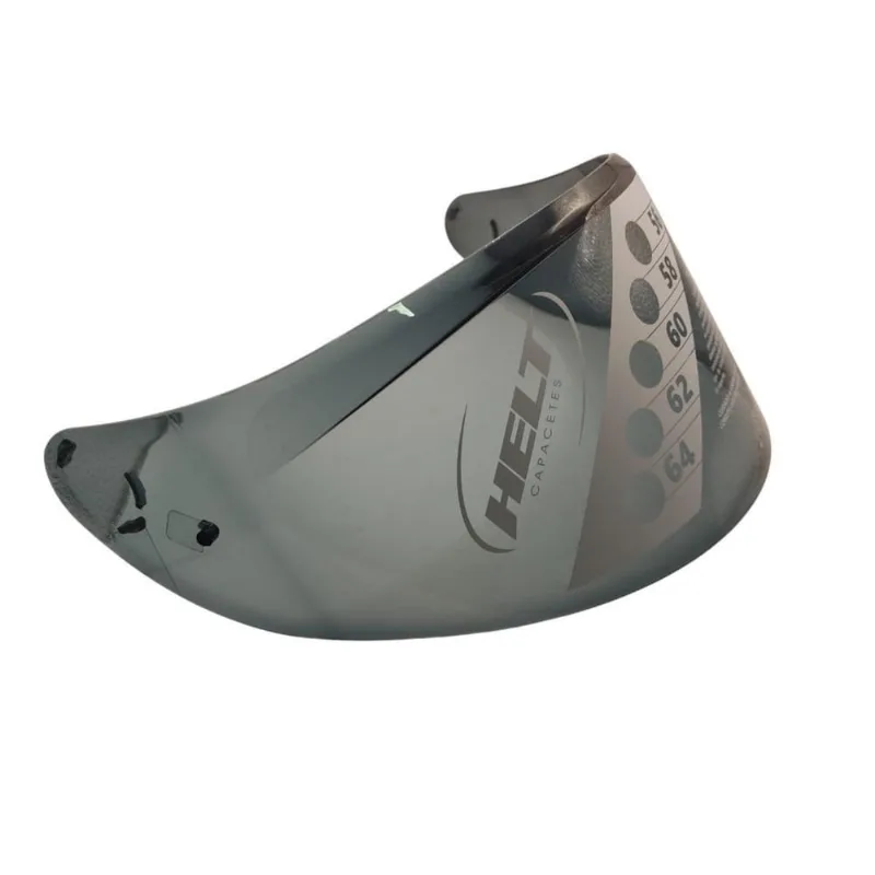 Viseira Escura Do Capacete Novo Helt New Race Fume