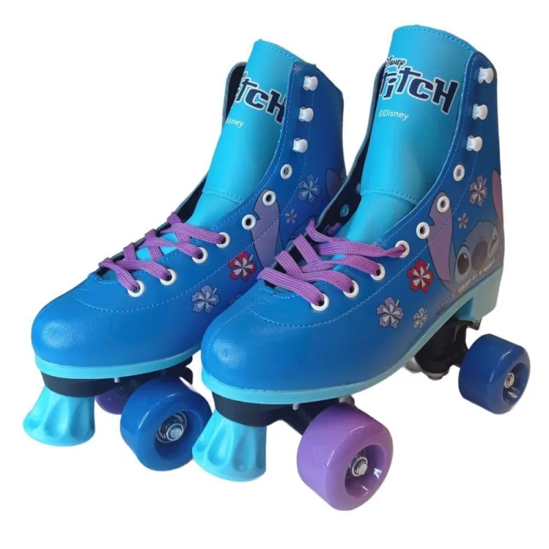 Patins Retrô - Stitch - Disney - 35 Ao 36 - St Import - OUTRAS MARCAS - Esporte E Lazer